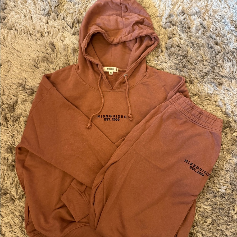 Missguided Hoodie and Pant Set